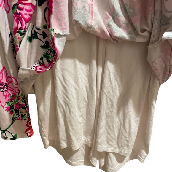 Lilly Pulitzer Anne Skirted Romper Dress Coconut Safari Sanctuary Print - Picture 9 of 10